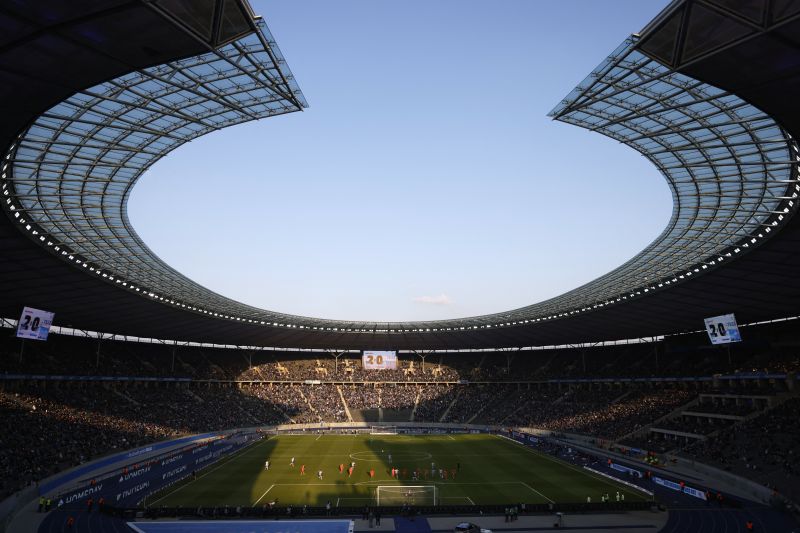 READY: Olympiastadion Berlin, markas Hertha Berlin, digunakan sebagai venue Euro 2024. (UEFA)