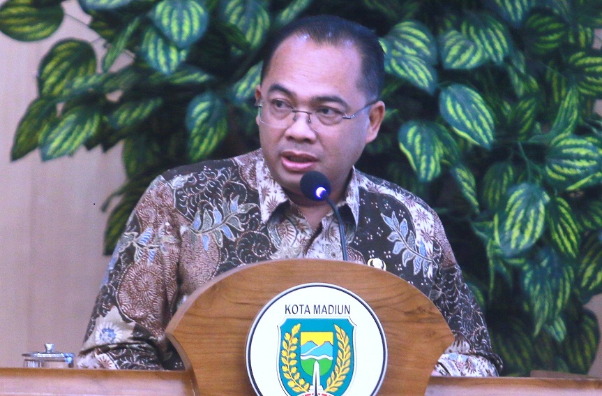 PRIHATIN: Pj. Wali Kota Madiun Eddy Supriyanto (DOKUMEN/RADAR MADIUN)
