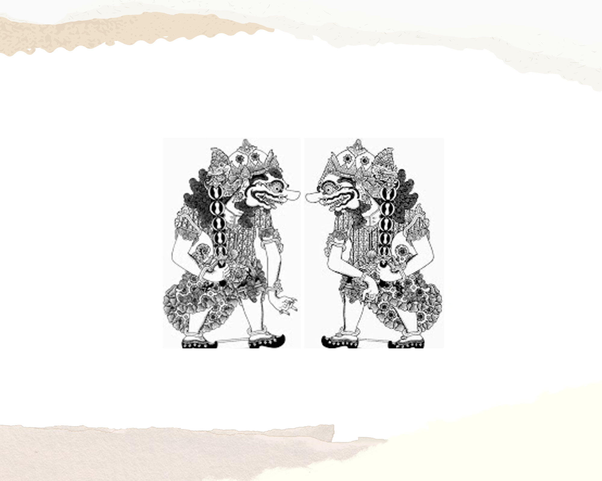 Ilustrasi tokoh wayang Cingkarabala dan Balaupata (RADAR MADIUN)