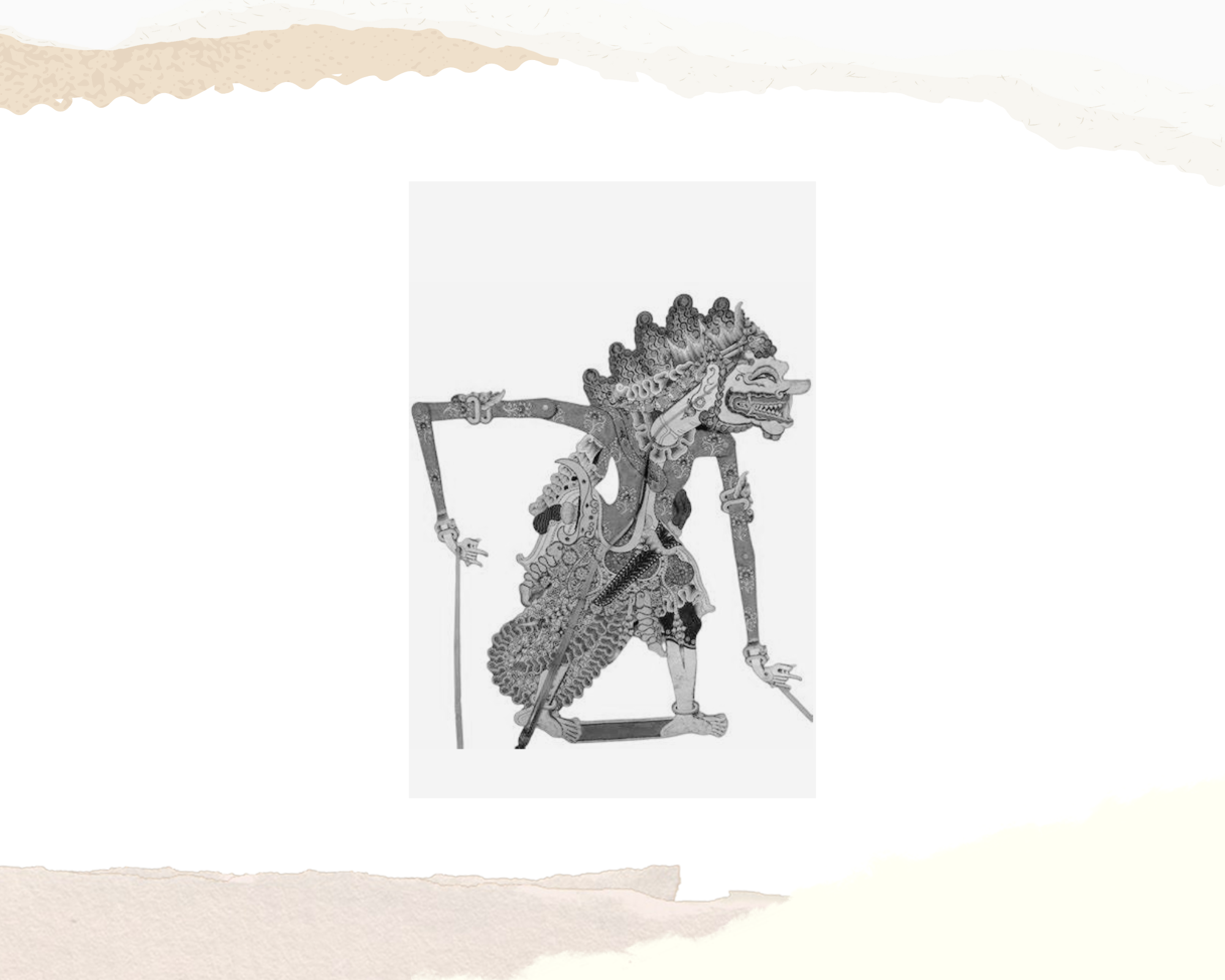 Ilustrasi tokoh wayang Kala Marica (RADAR MADIUN)