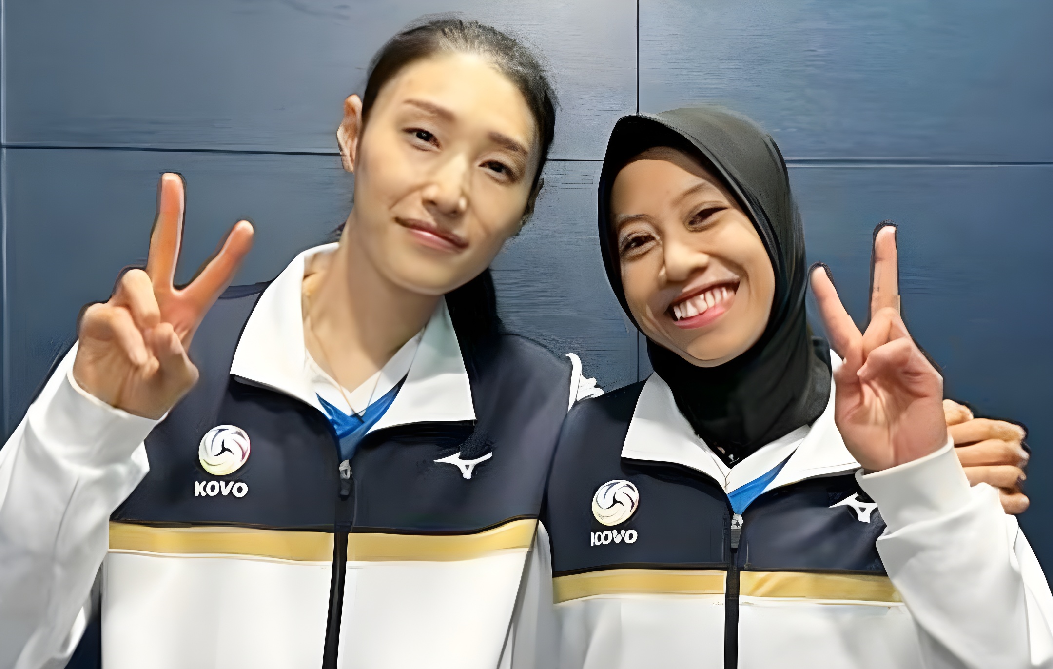 Megawati dan Kim Yeon Koung.