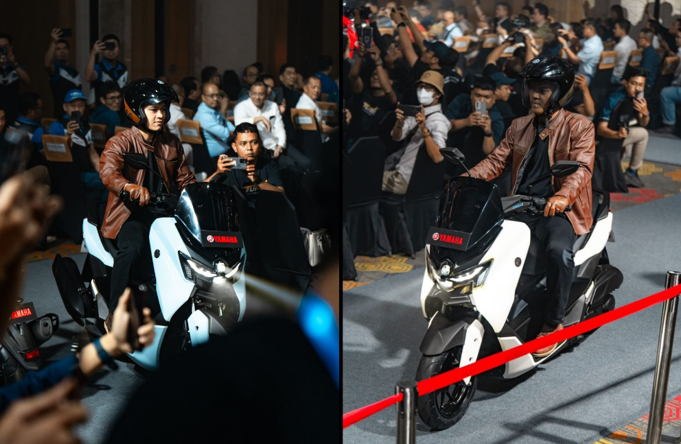 TEKNOLOGI BARU: YIMM meluncurkan Nmax Turbo menjelang hari jadi yang ke-50 tahun. (YIMM UNTUK RADAR MADIUN)