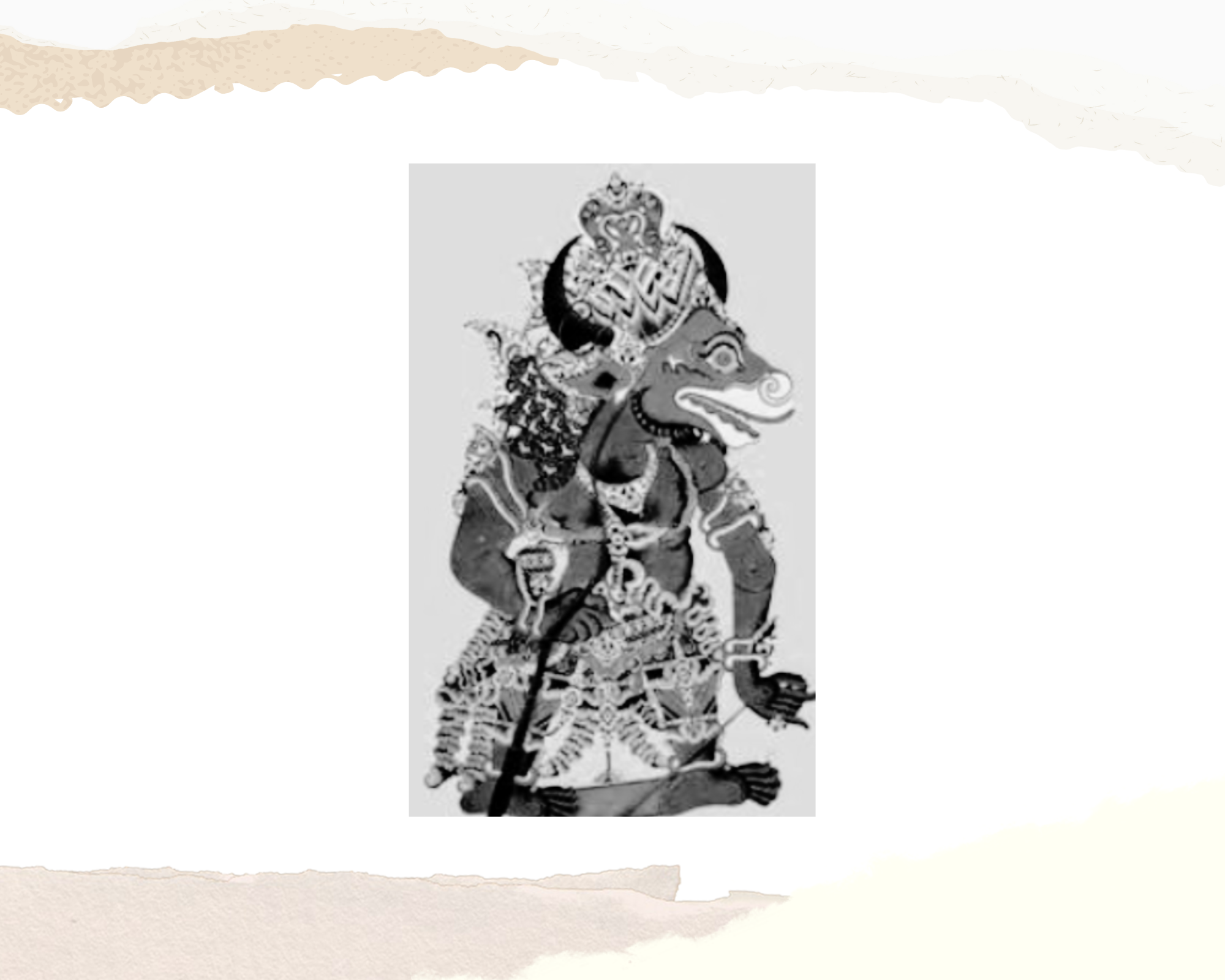 Ilustrasi tokoh wayang Prabu Maesasura (RADAR MADIUN)