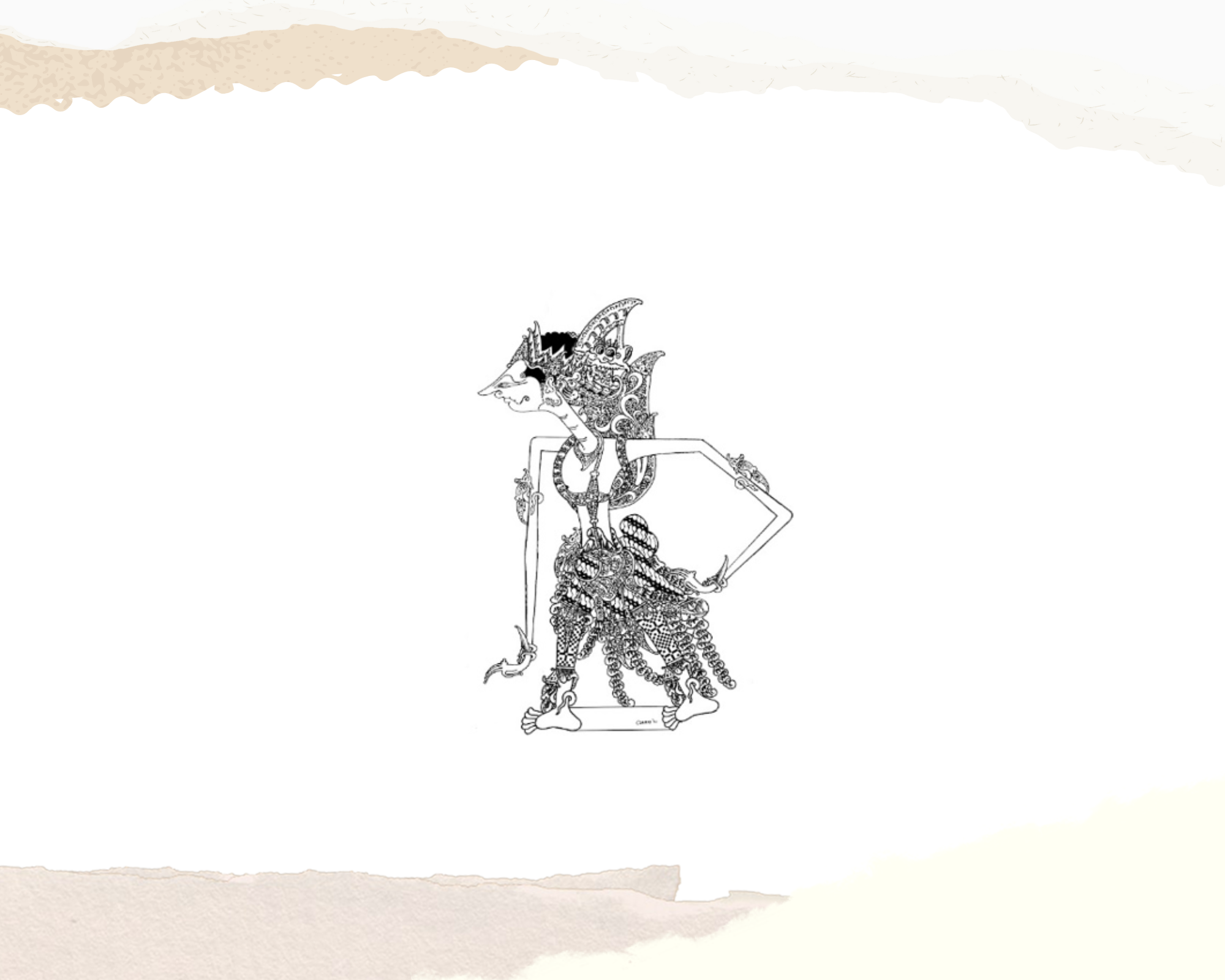 Ilustrasi tokoh wayang Citragada (RADAR MADIUN)