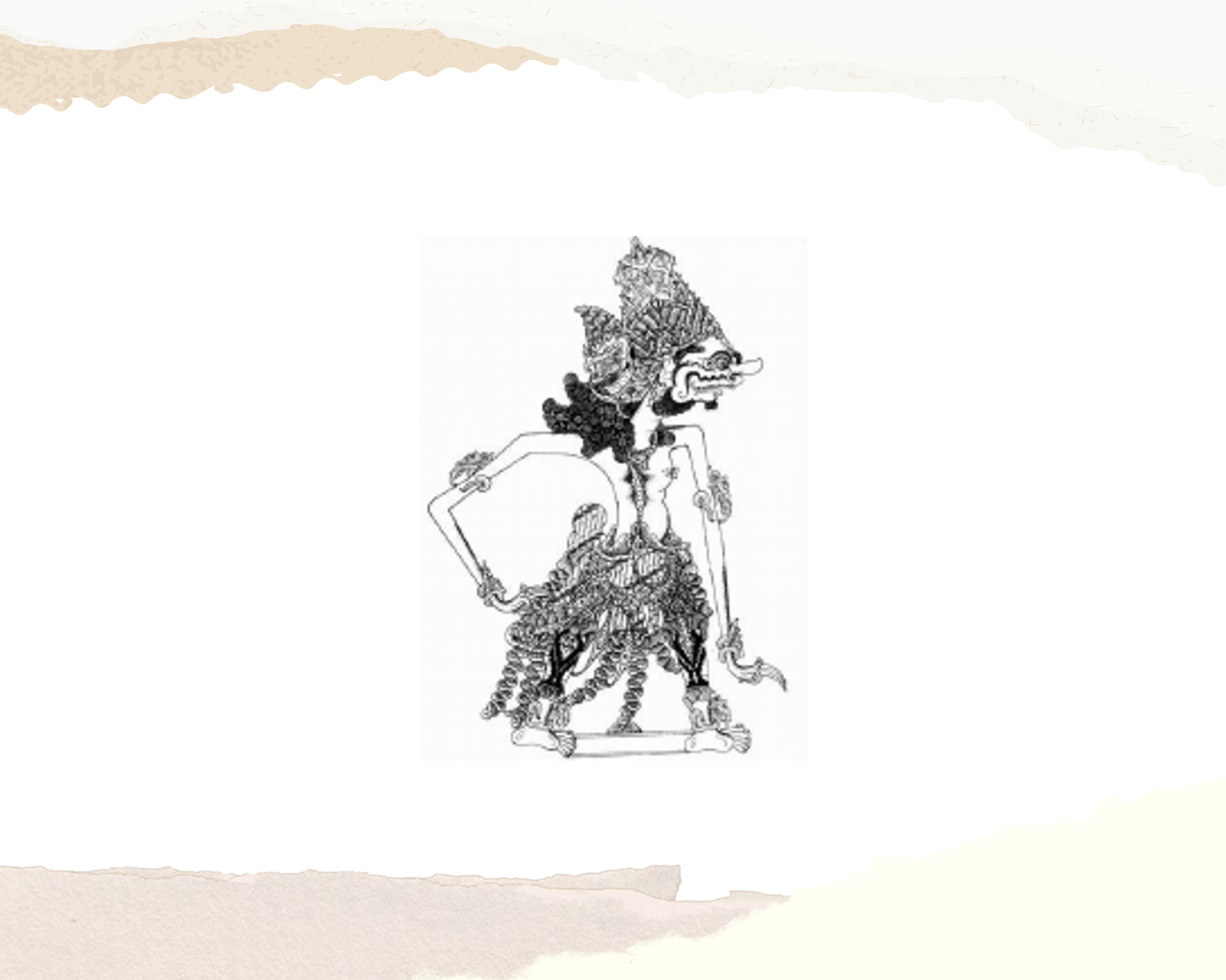 Ilustrasi tokoh wayang Supala (RADAR MADIUN)