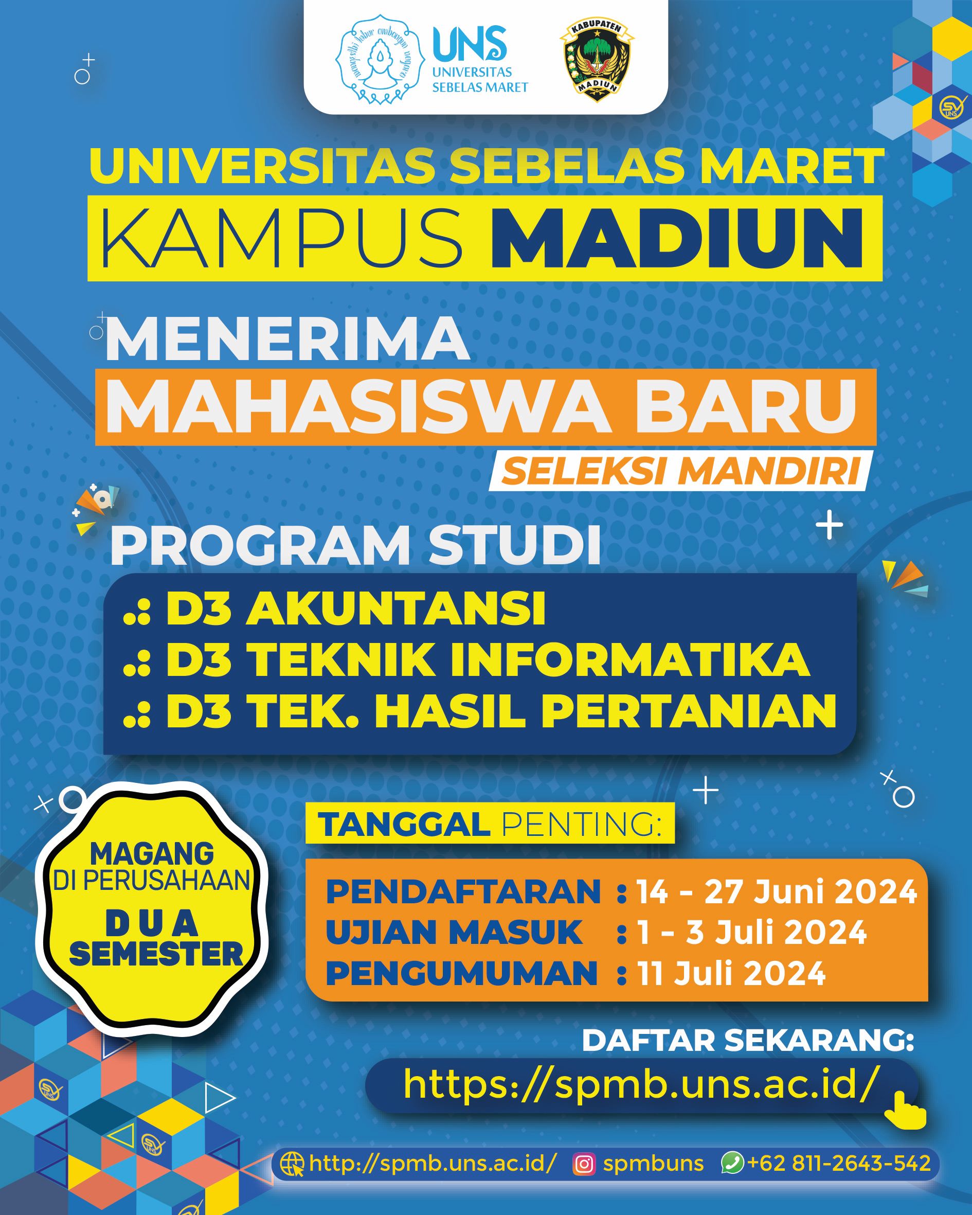 PMB UNS Kampus Madiun