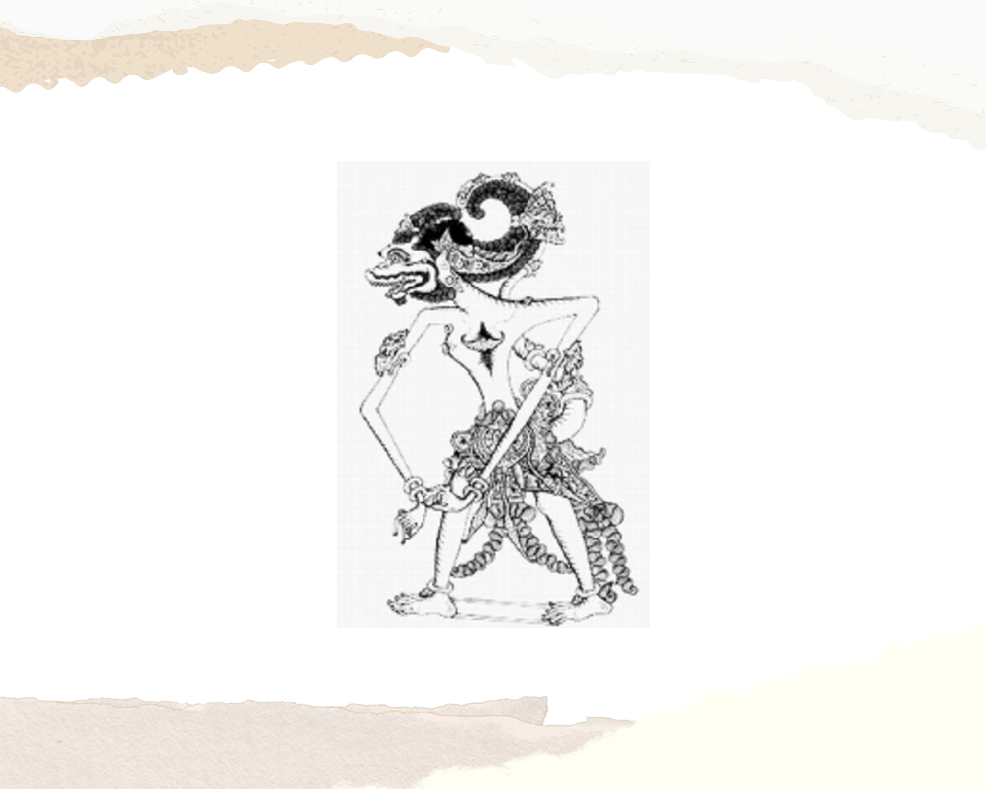 Ilustrasi tokoh wayang Raden Purwaganti (RADAR MADIUN)