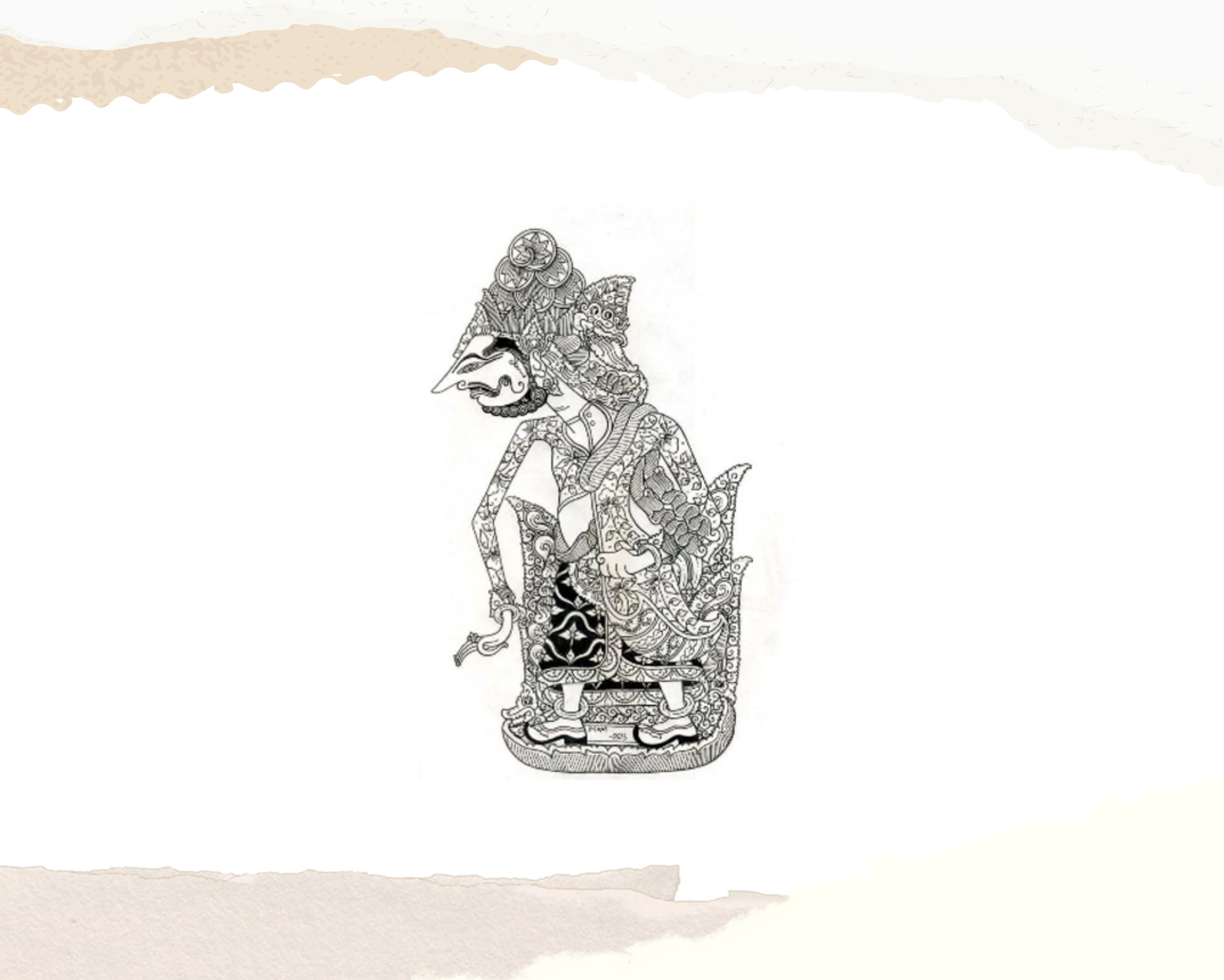 Ilustrasi tokoh wayang Hyang Wenang (RADAR MADIUN)
