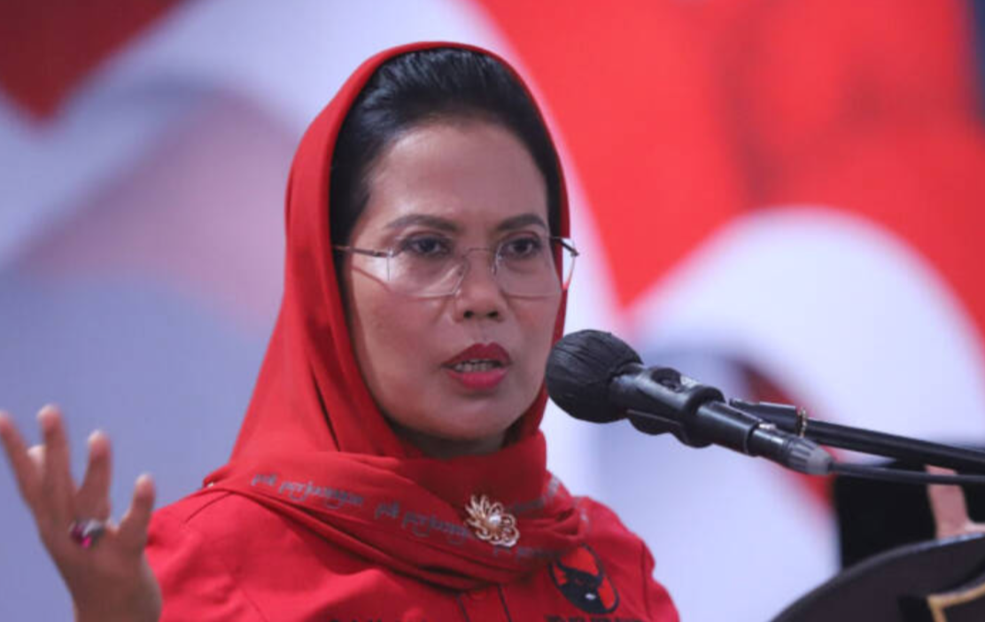 Anggota DPRD Jatim Sri Untari yang juga sekaligus sekretaris DPD PDIP Jatim. (DISKOMINFO JATIM)