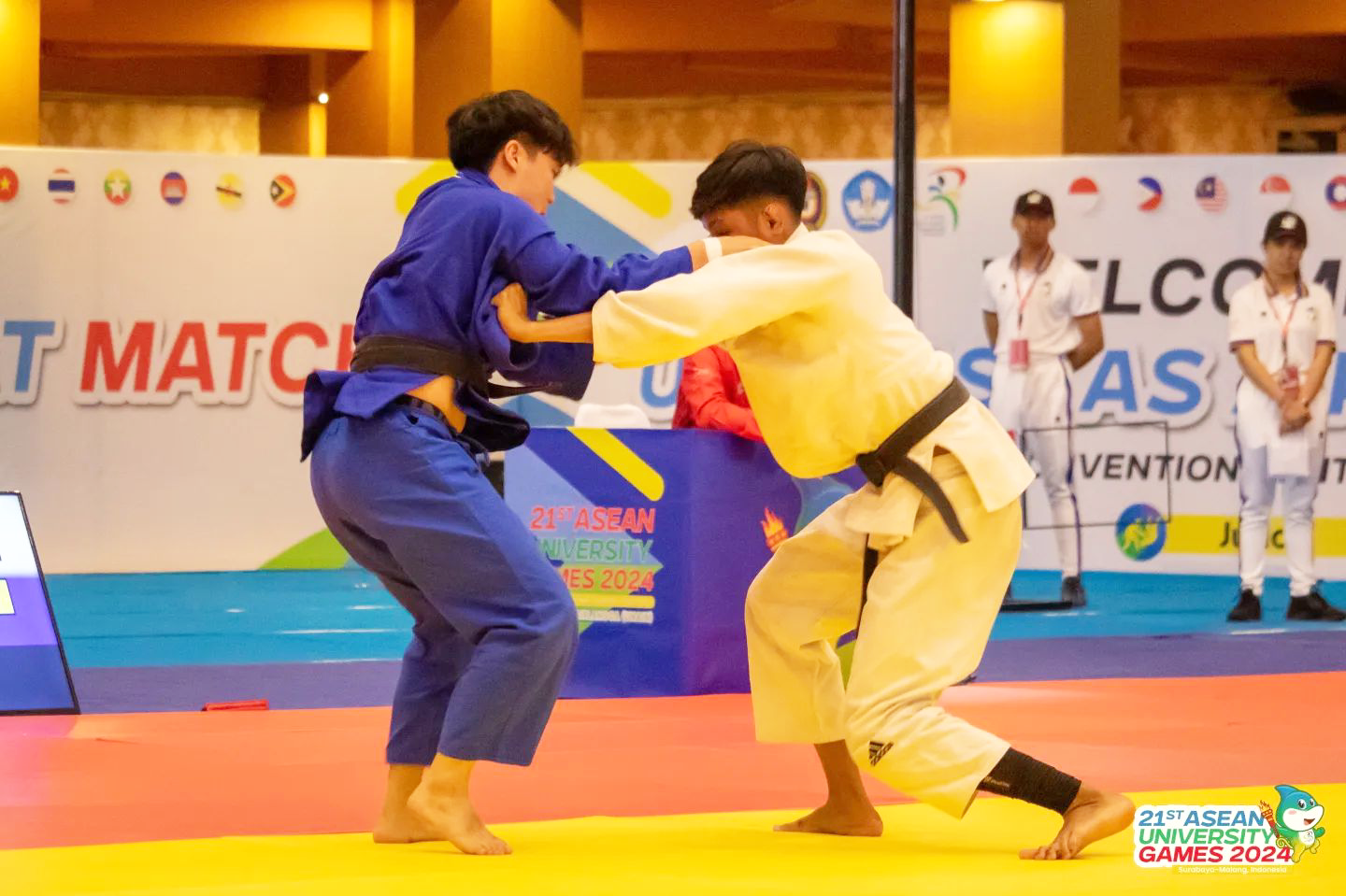 Cabor judo sejauh ini telah menyumbang 6 emas.