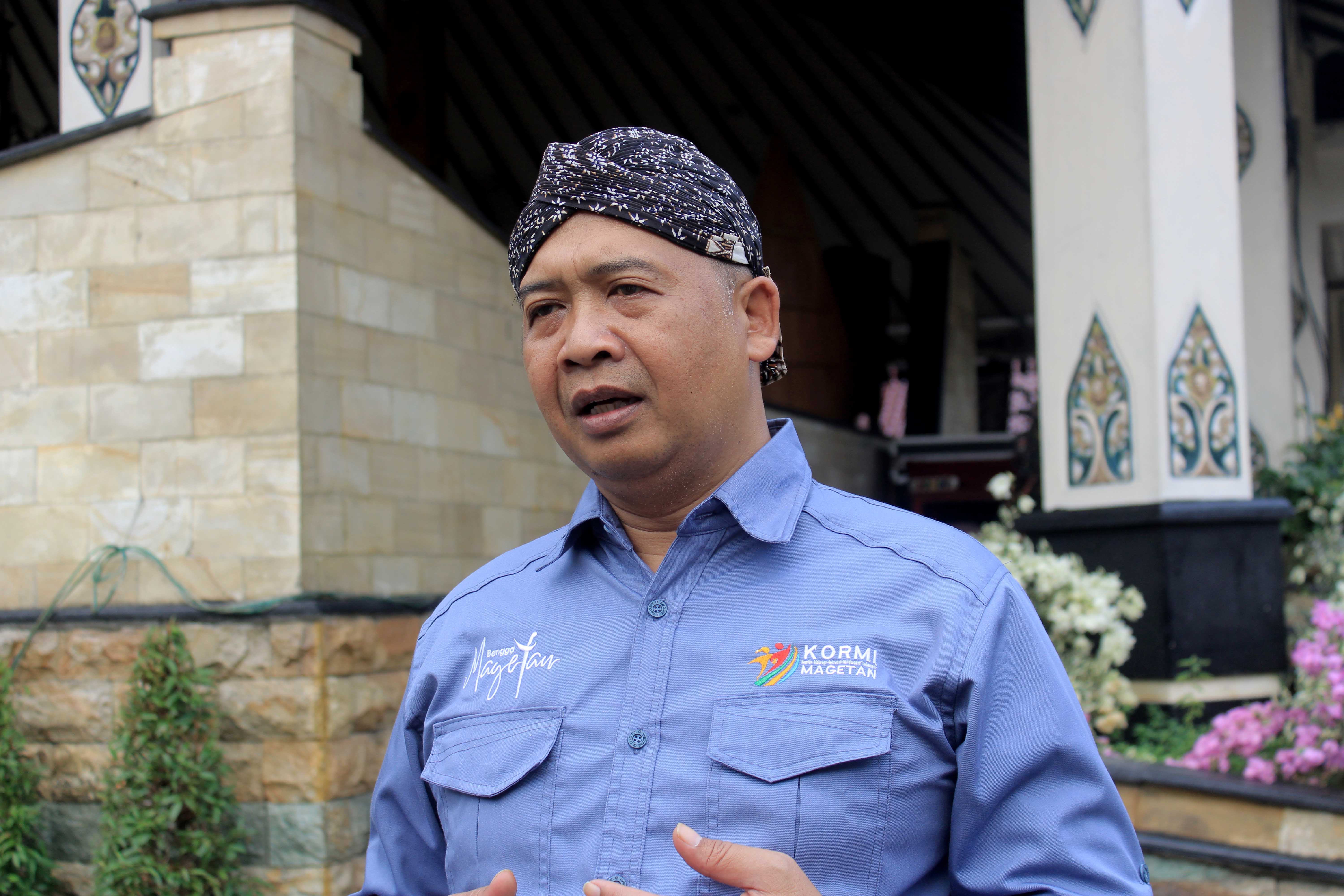 Kepala Disbudpar Magetan Joko Trihono (AJI PUTRA/RADAR MADIUN)