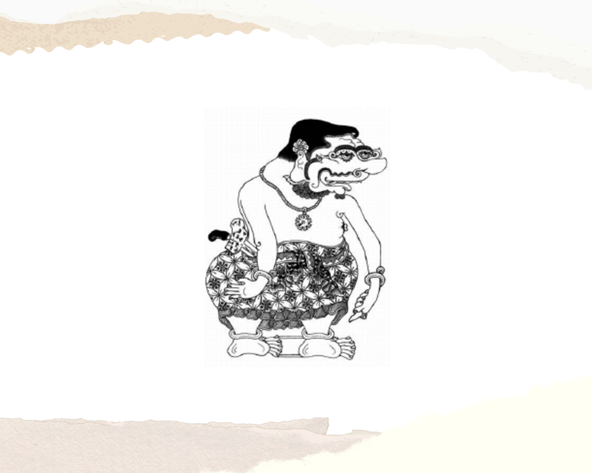 Ilustrasi tokoh wayang Raden Kalabendana (RADAR MADIUN)