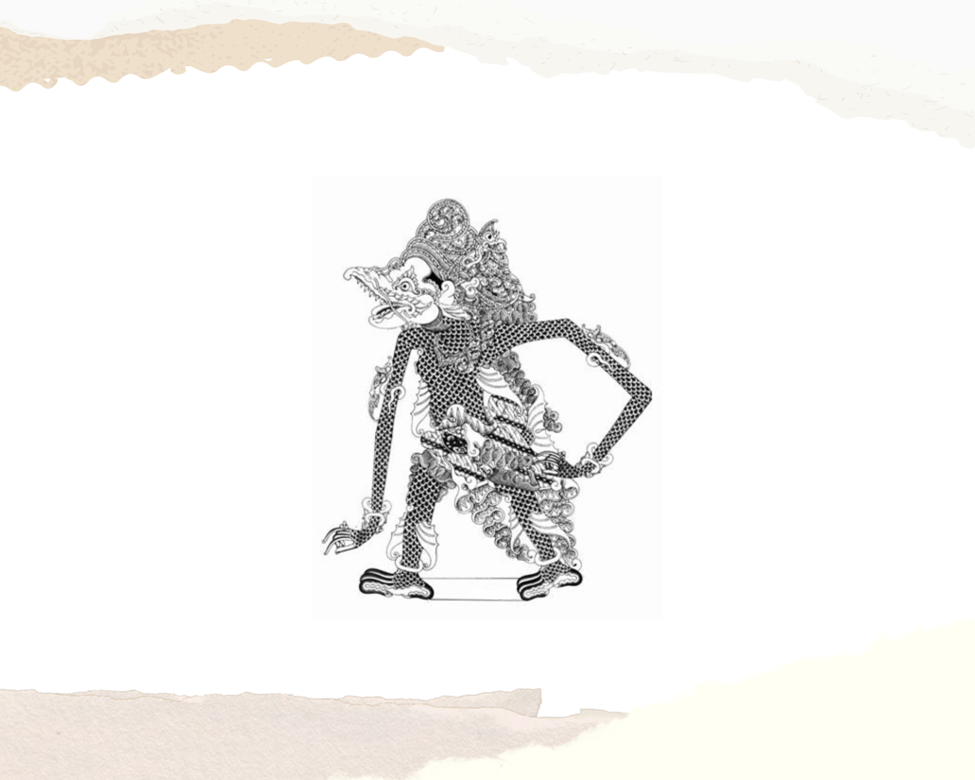 Ilustrasi tokoh wayang Batara Baruna (RADAR MADIUN)