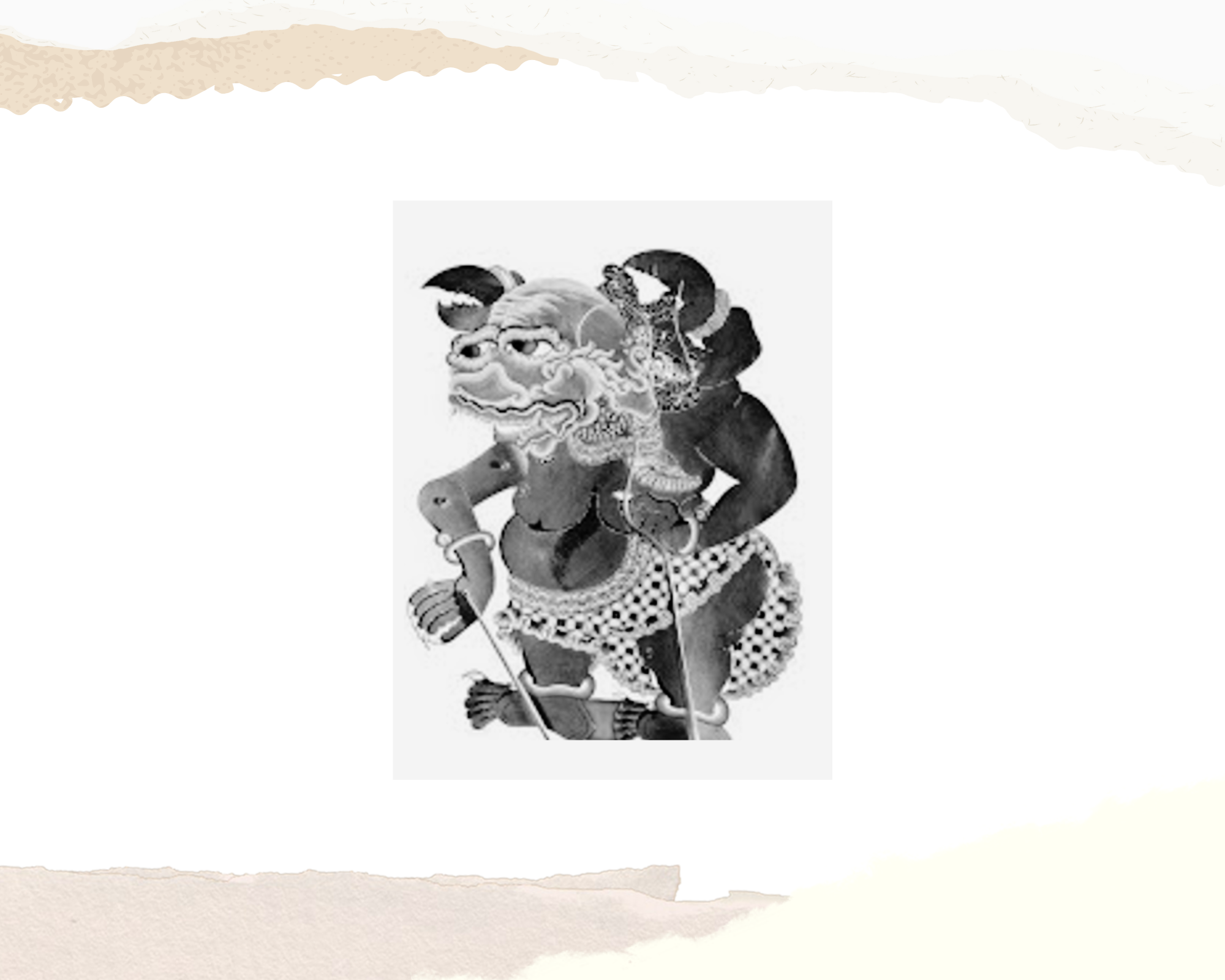Ilustrasi tokoh wayang Yuyurumpung (RADAR MADIUN)
