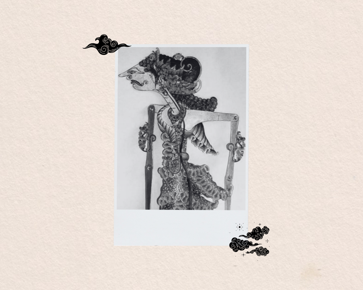Ilustrasi tokoh wayang Dewi Mustakaweni (RADAR MADIUN)
