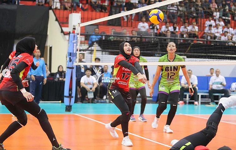 Pertamina Enduro sukses mengalahkan Jakarta BIN 3-1.