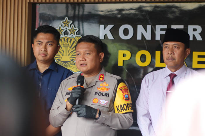 MENJELANG SURA: Polres Ngawi dan&nbsp;instansi terkait menggelar rapat koordinasi terkait momen Sura, Jumat (5/7) kemarin.