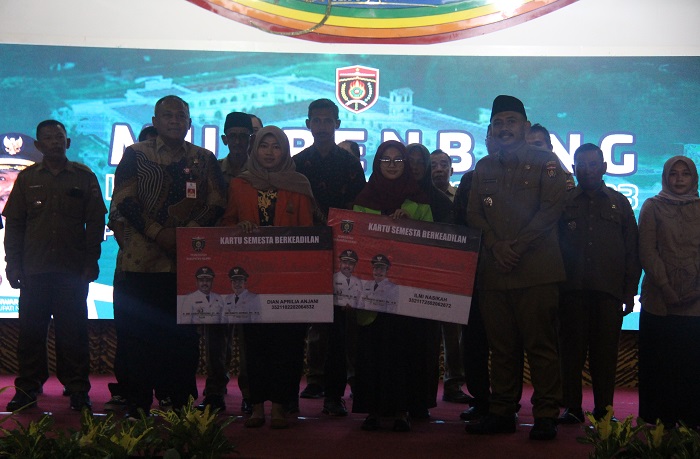 BANSOS: Pemkab Ngawi menambah kuota mahasiswa berprestasi yang mendapatkan beasiswa tahun ini.