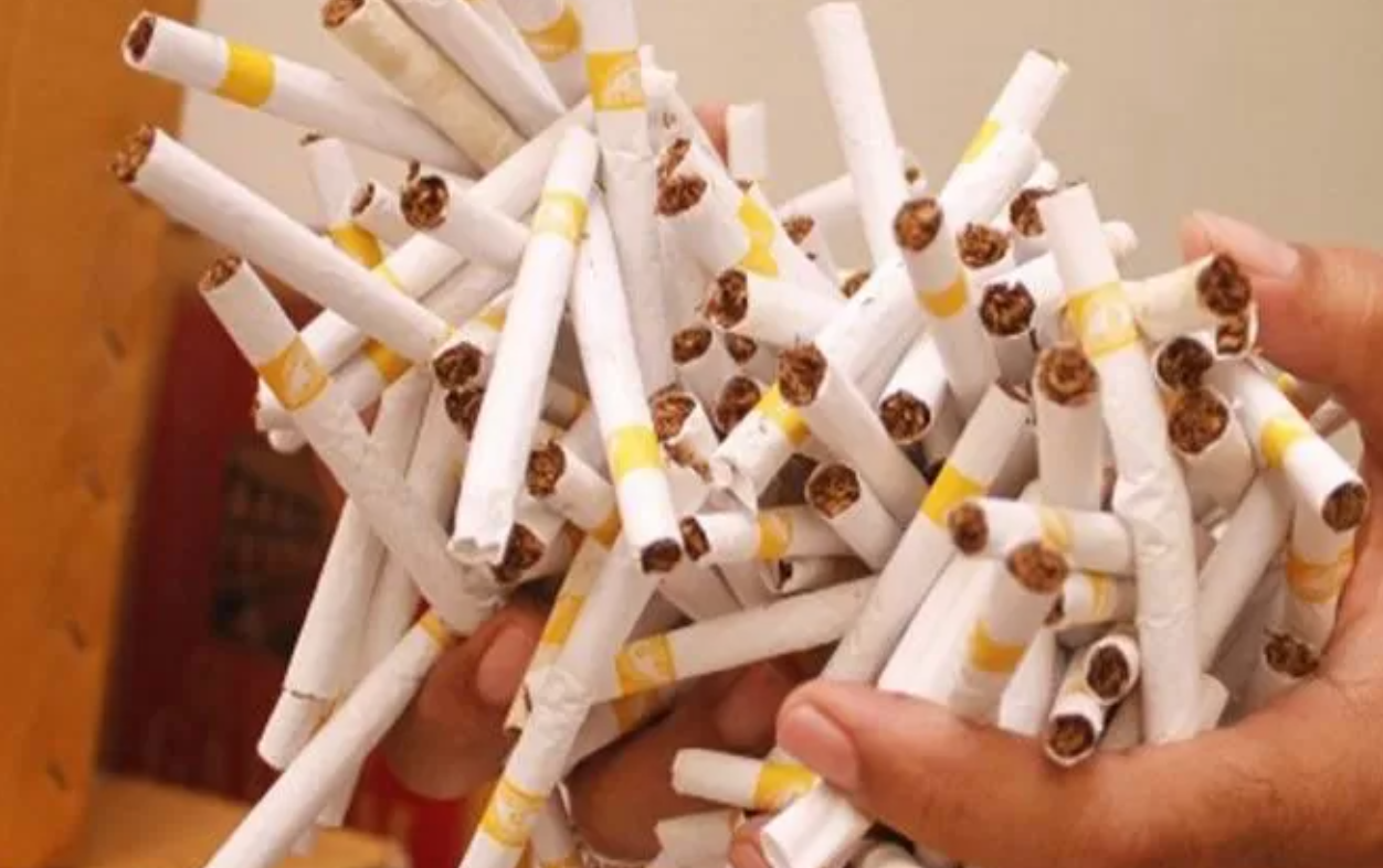Ilustrasi rokok ilegal (JAWAPOS.COM)
