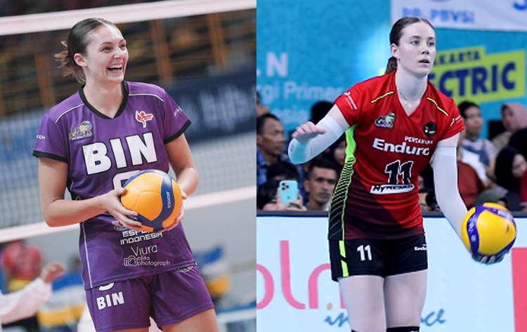 Kara Bajema dan Polina Shemanova.