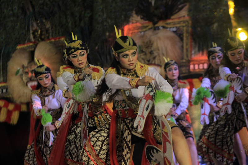 EVENT BESAR : Festival reog menjadi salah satu agenda utama dalam gelaran Grebeg Suro di Kabupaten Ponorogo.