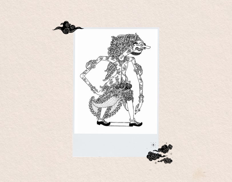 Ilustrasi tokoh wayang Batara Dwapara (RADAR MADIUN)
