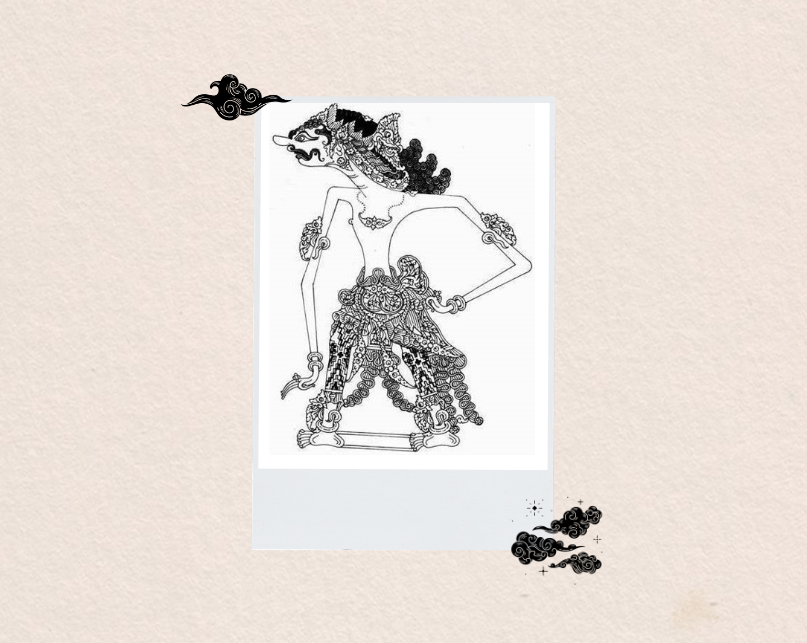 Ilustrasi tokoh wayang Raden Citraksa (RADAR MADIUN)