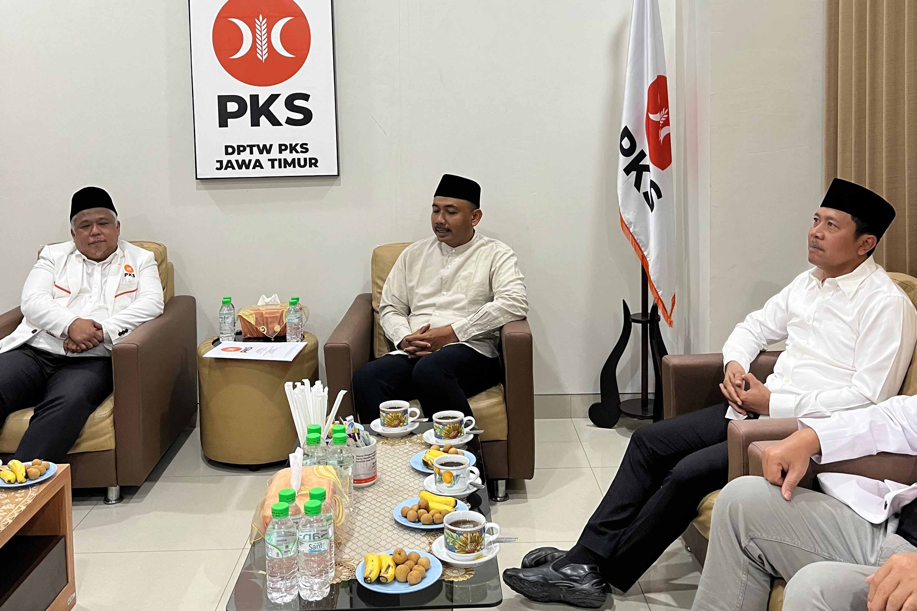 COBLOSAN BUPATI: Pasangan Ony-Antok resmi mendapatkan rekomendasi dari PKS utuk Pilkada Ngawi pekan lalu.
