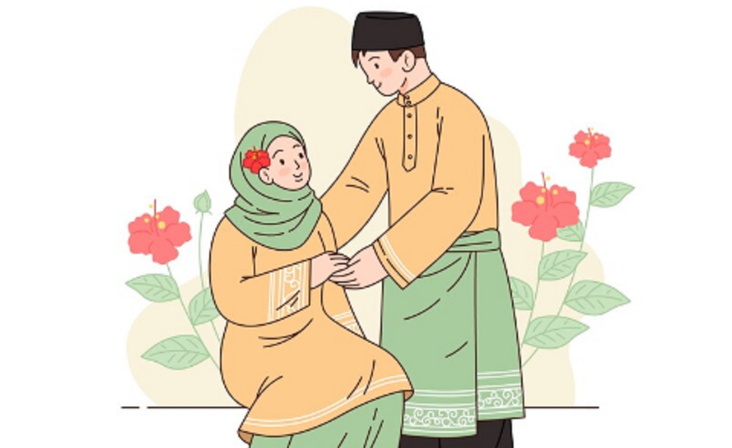 ILUSTRASI: Manungsa kacipta wis duwe pasangan dhewe-dhewe. (FREEPIK)