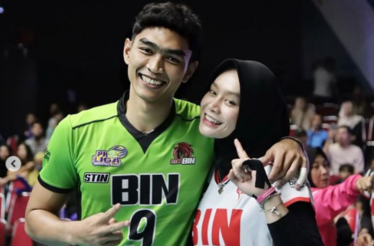 Doni Haryono bersama sang istri, Wilda Nurfadhilah.