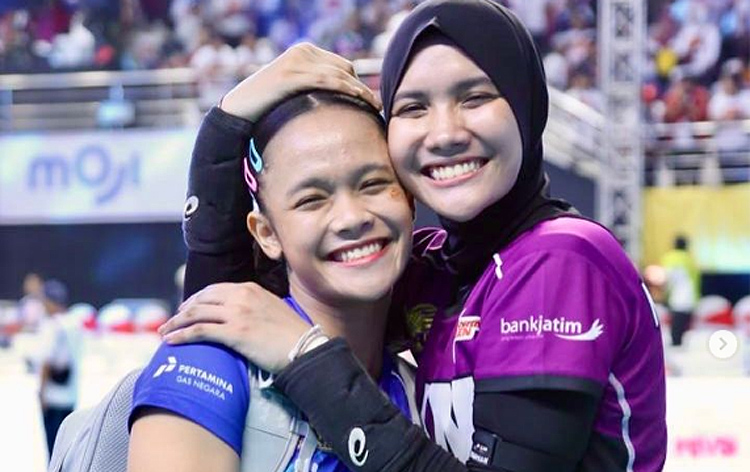 Nandita (kanan) dan Tasya.