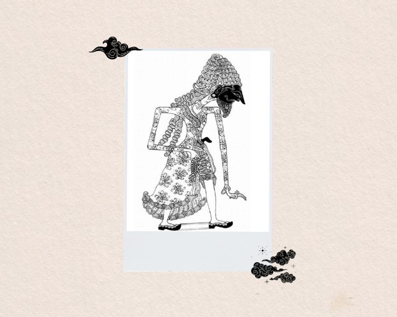 Ilustrasi tokoh wayang Resi Druwasa (RADAR MADIUN)