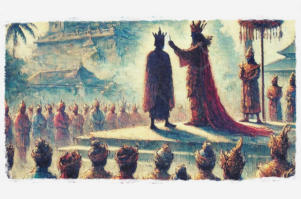 Ilustrasi cerpen lakon wayang Pandawa Mbedol (AI GENERATED/CHAT GPT)