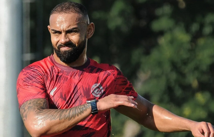 Dalberto, pencetak gol Arema di babak pertama.