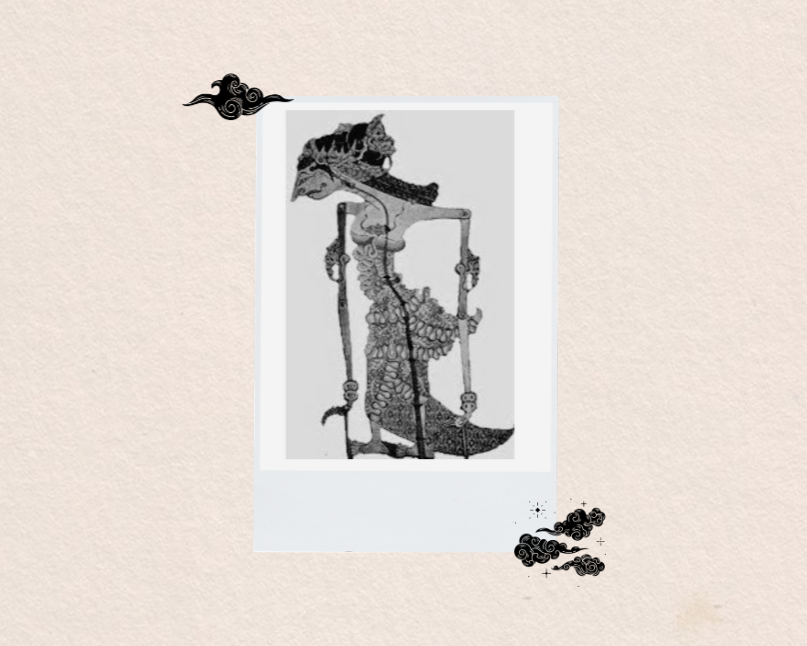 Ilustrasi tokoh wayang Dewi Indradi (RADAR MADIUN)