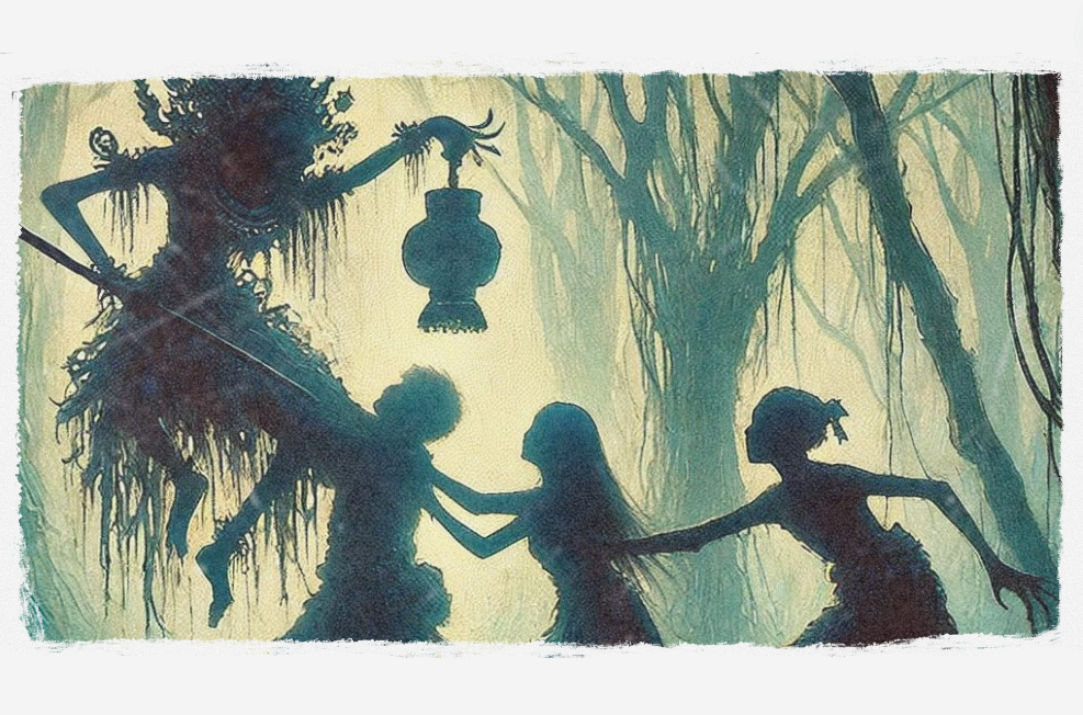 Ilustrasi cerpen lakon wayang Cupu Manik Astagina (AI GENERATED/CHAT GPT)