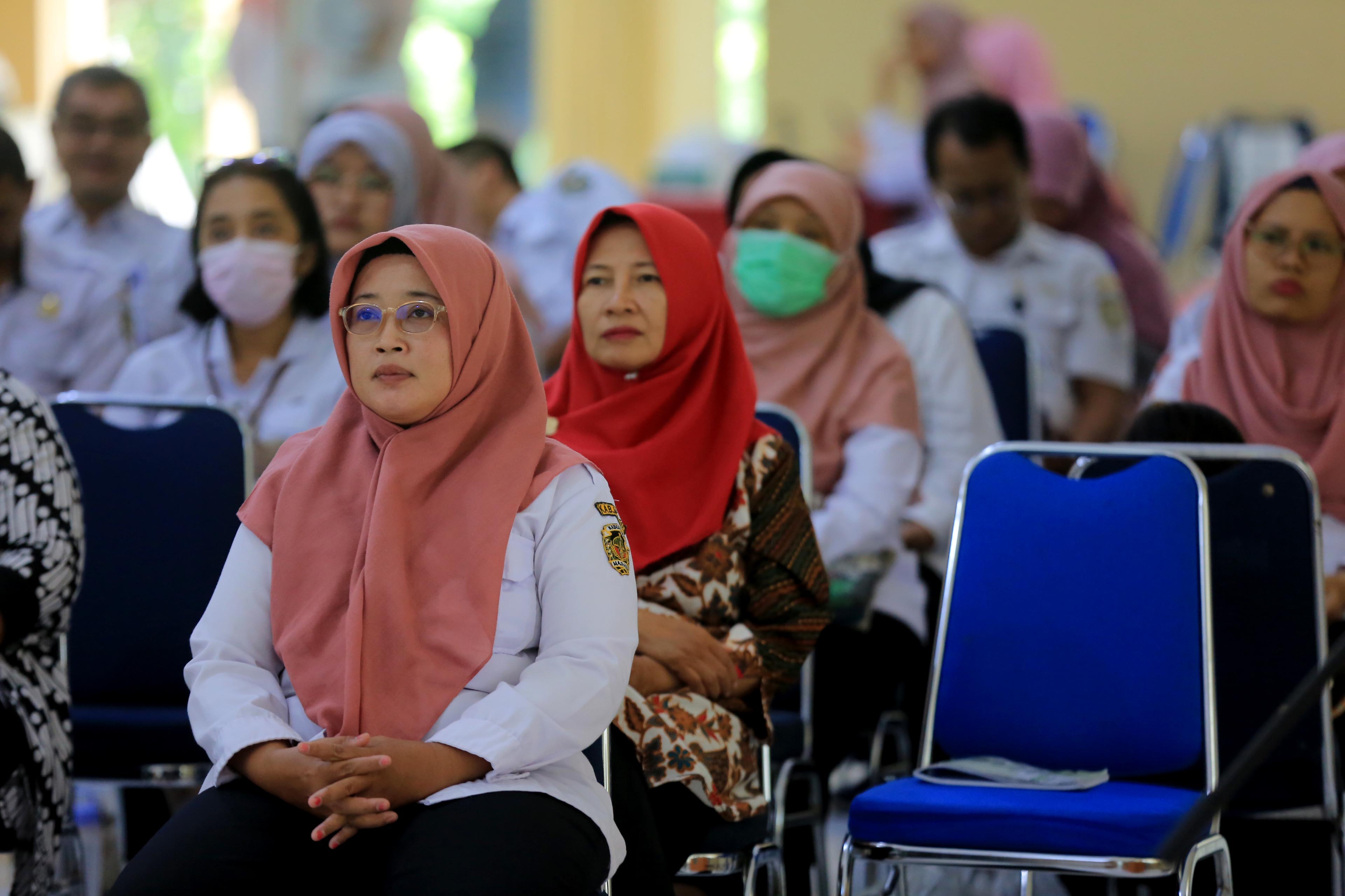 JELANG PILKADA 2024: Sekda Kota Madiun Soeko Dwi Handiarto menekankan ASN harus netral. (BAGAS BIMANTARA/RADAR MADIUN)
