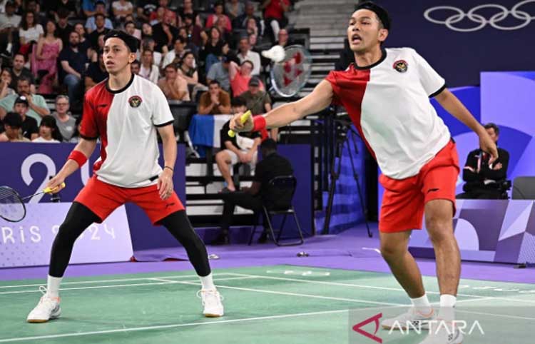 Fajar/Rian tersingkir dari olimpiade usai kalah dari pasangan China.