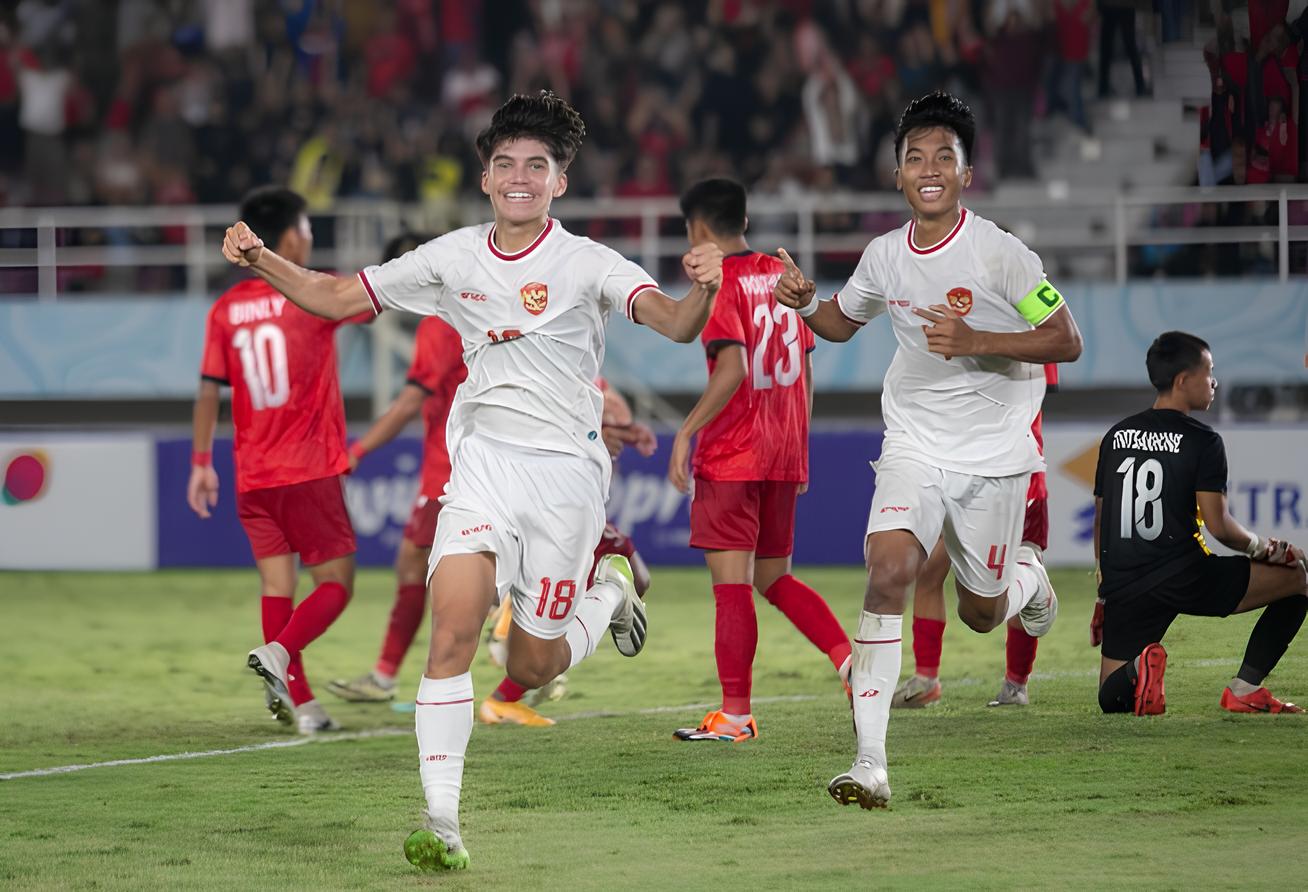 Timnas asuhan Nova Arianto saat bertanding di Piala AFF U-16 2024.