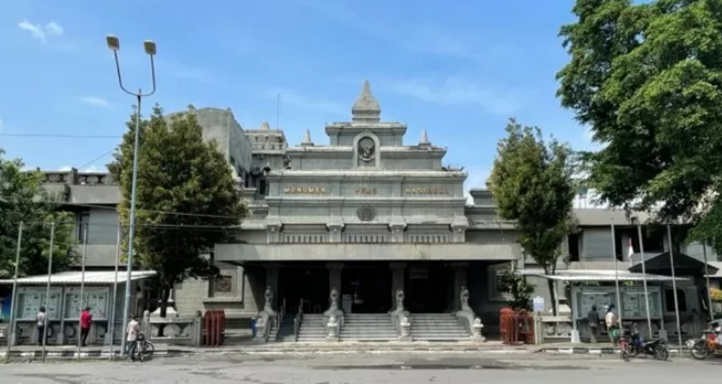 SAKA MANGKUNAGARA: Monumen Pers Nasional ing Kota Surakarta, Jawa Tengah. (DOKUMEN/RADAR SOLO)