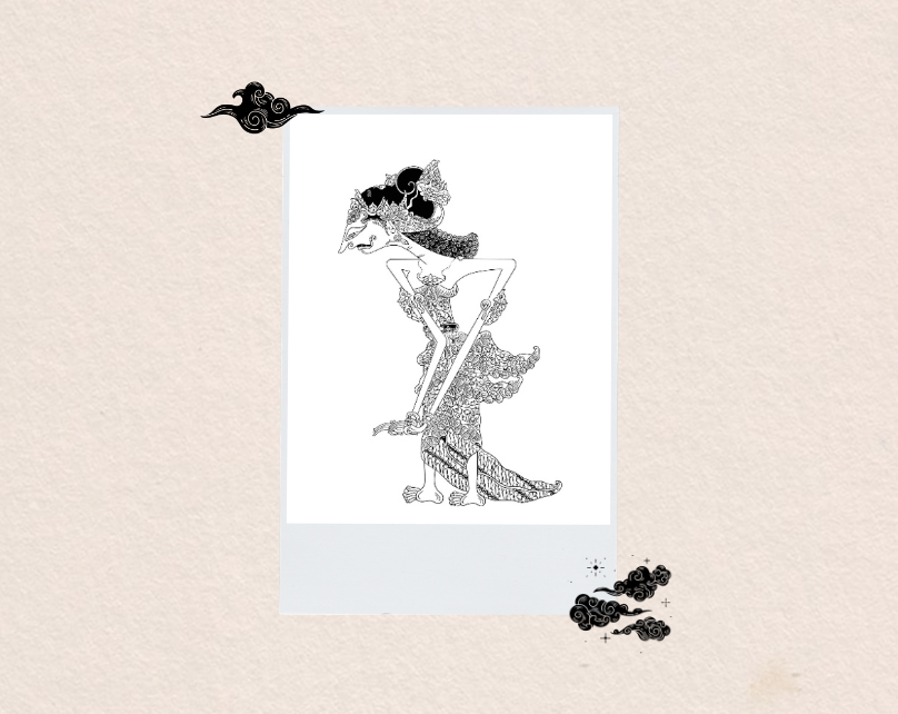 Ilustrasi tokoh wayang Dewi Warsini (RADAR MADIUN)