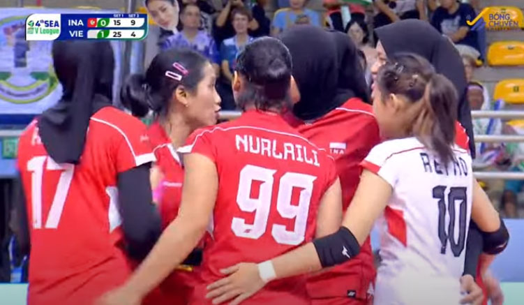 Timnas voli putri Indonesia kalah dari Vietnam di laga pertama SEA V League 2024 putaran 2.