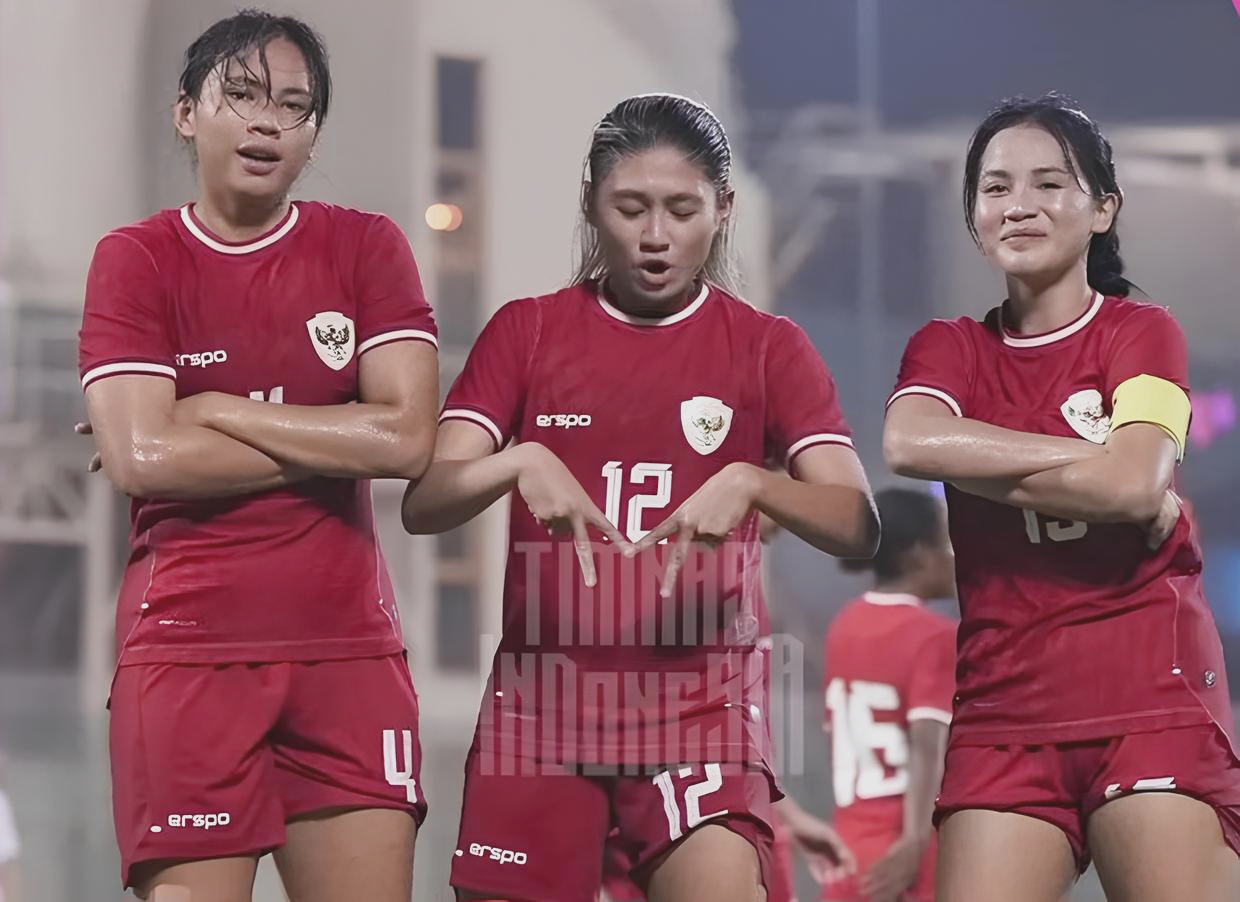 Timnas putri Indonesia.