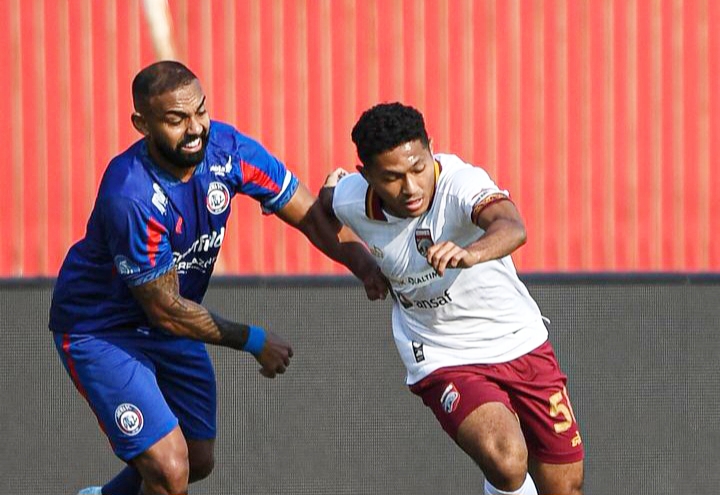 Borneo FC sukses mengalahkan Arema 2-0.