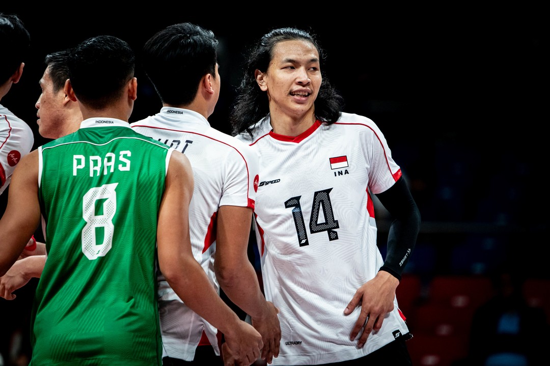 Timnas Indonesia saat menghadapi Filipina.