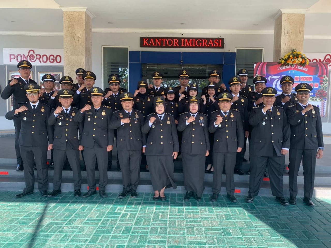 Kantor Imigrasi Ponorogo turut memperingati Hari Pengayoman dengan berbagai kegiatan.