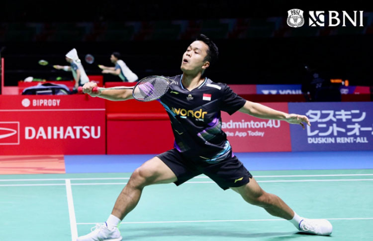 Anthony Ginting langsung angkat koper.