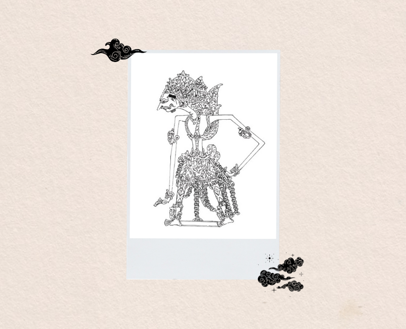 Ilustrasi tokoh wayang Prabu Daneswara (RADAR MADIUN)