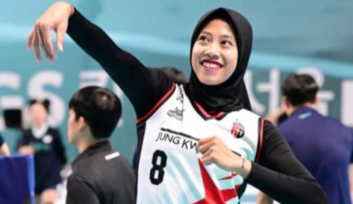 Megawati Hangestri jadi idola baru voli Korea.