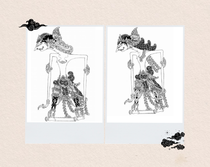 Ilustrasi tokoh wayang Lawa dan Kusya (RADAR MADIUN)